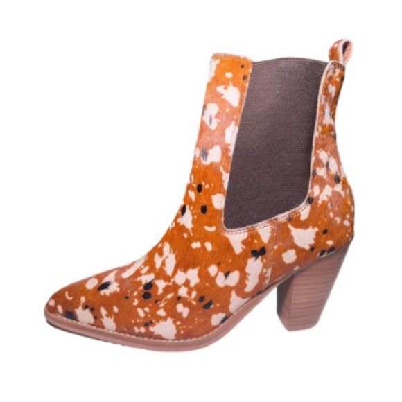 DIBA TRUE Women's Cow Hide Print Boot, Style: Sound Off, Size: 8M, NWOT** - Picture 1 of 5